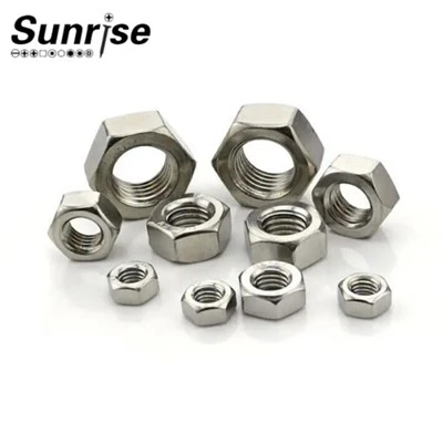 Baja Tahan Karat 304 316 Mur Hex