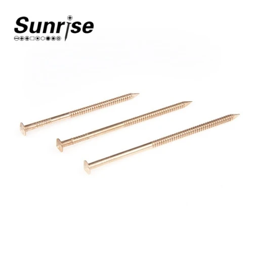 Rose Head Ring Shank Nails 1