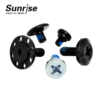 Sekrup Bahu Torx Silang Kepala Datar Biru Aluminium 304