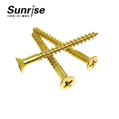 Cross tersembunyi sekrup tembaga tapping countersunk