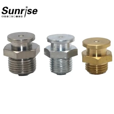 DIN71412 Hidraulik datar tombol kepala kepala grease puting