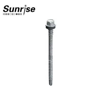 Sekrup pengeboran mandiri head head head head hex hex knurled