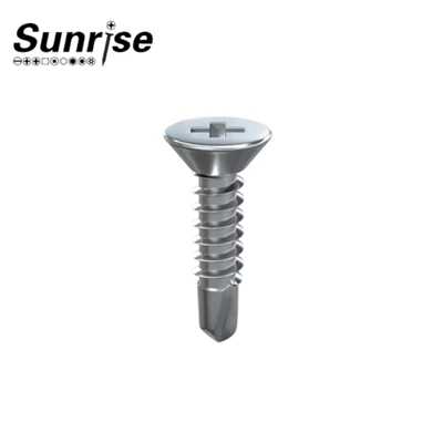 Phillips countersunk head mandiri sekrup pengeboran diri