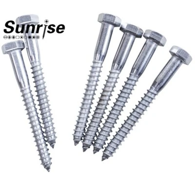 Sekrup kayu kepala stainless steel hex