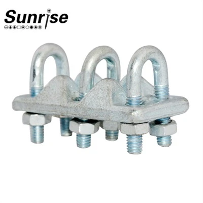 Kawat tali penjepit/kawat tali triple joint clamp